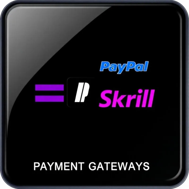 Payment gateway accounts — Stripe, Square, PayPal, Skrill verified accounts