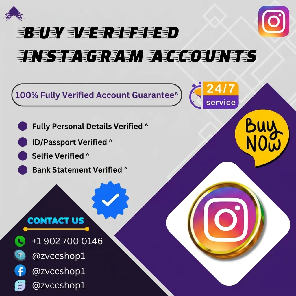 USA Instagram verified account — verified digital account for sale at USA Mart