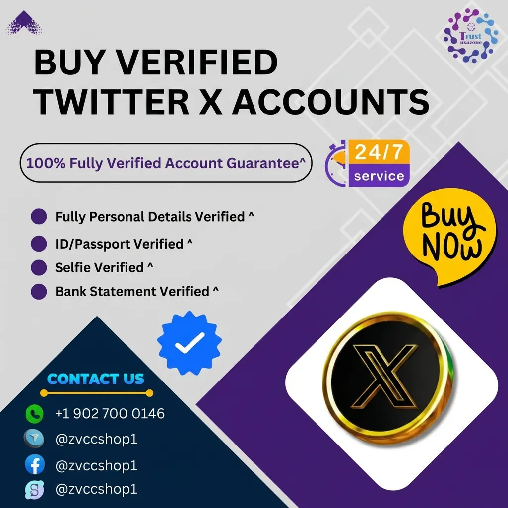 USA X (Twitter) verified account — verified digital account for sale at USA Mart