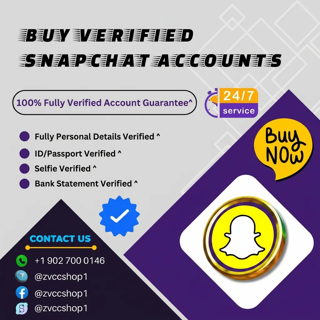 USA Snapchat verified account — verified digital account for sale at USA Mart