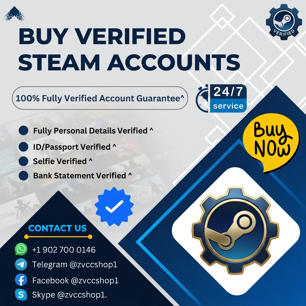 USA Steam verified account — verified digital account for sale at USA Mart