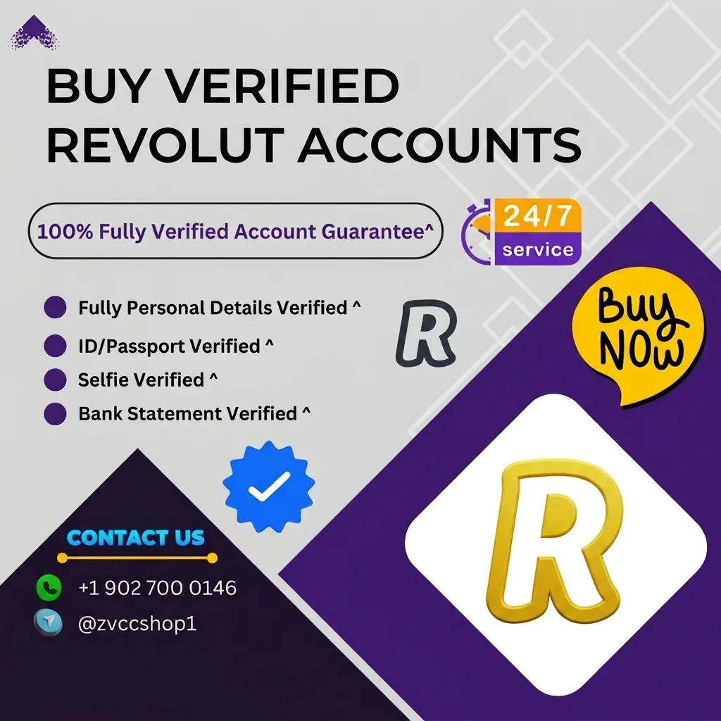 USA Revolut Banking verified account — verified digital account for sale at USA Mart