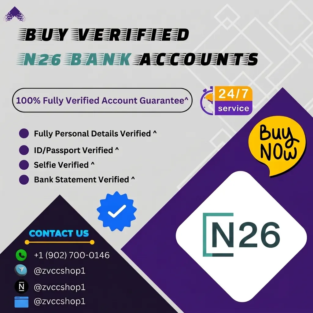 USA N26 verified account — verified digital account for sale at USA Mart
