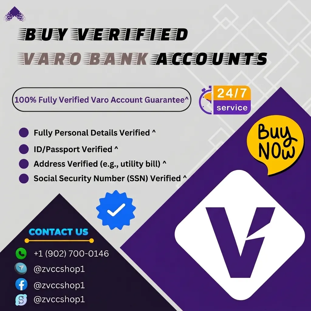 USA Varo verified account — verified digital account for sale at USA Mart