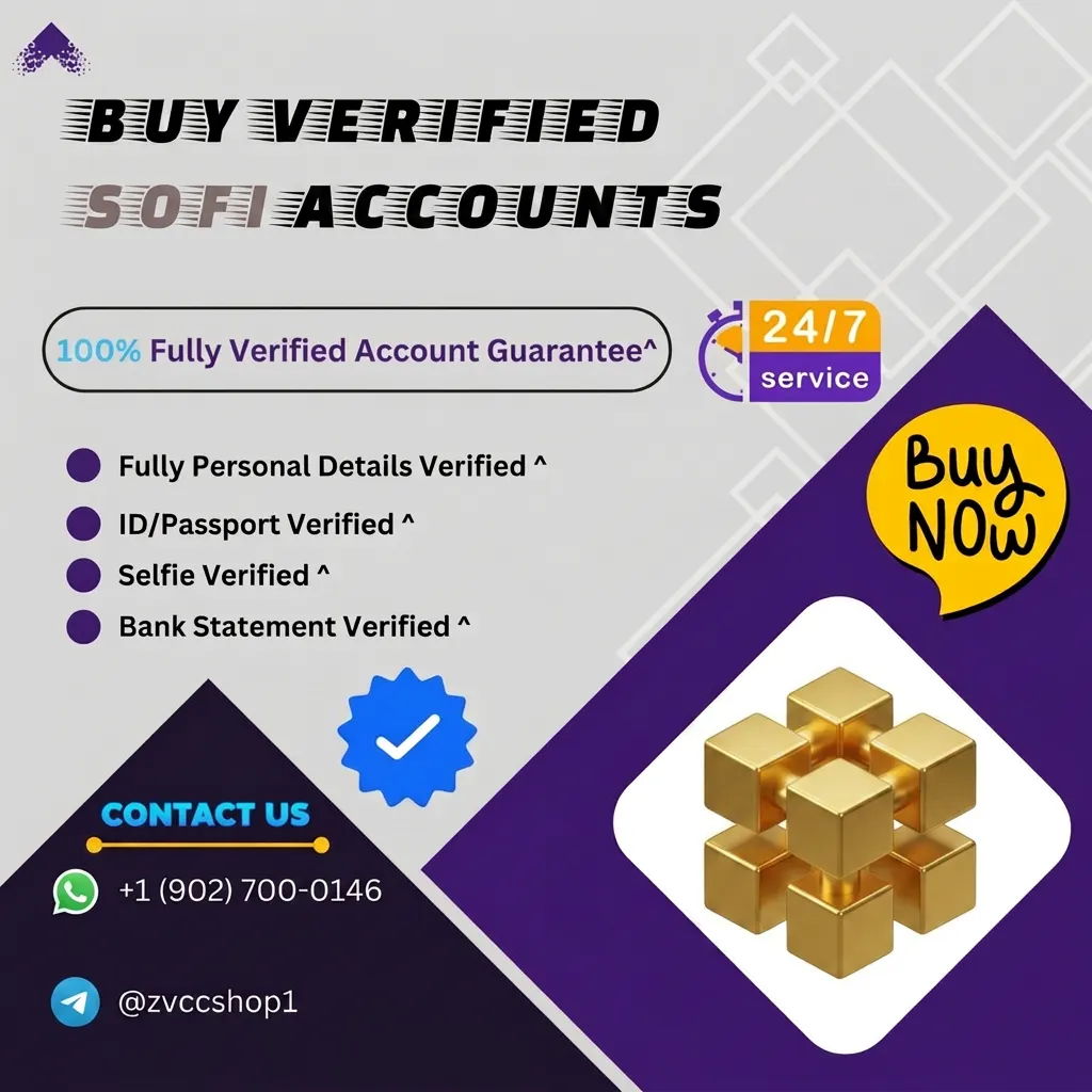 USA SoFi verified account — verified digital account for sale at USA Mart
