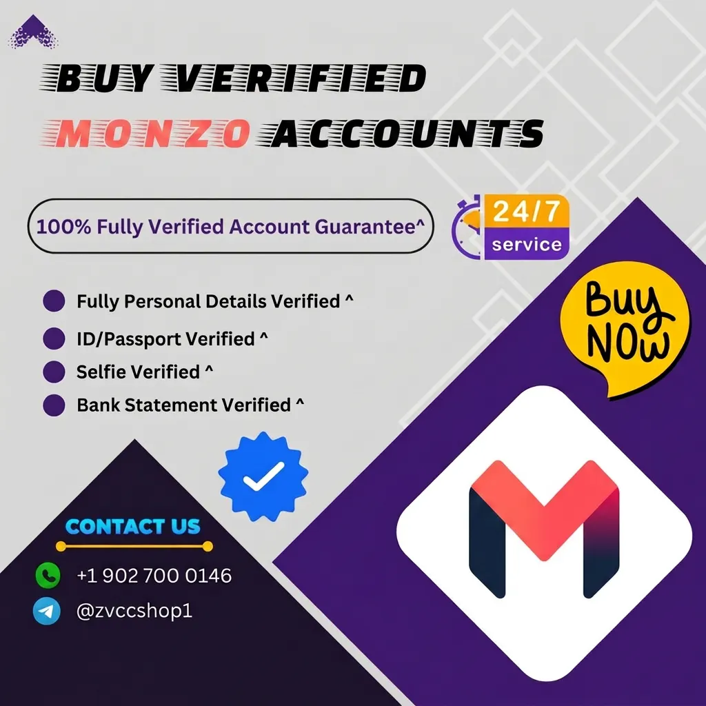 USA Monzo verified account — verified digital account for sale at USA Mart