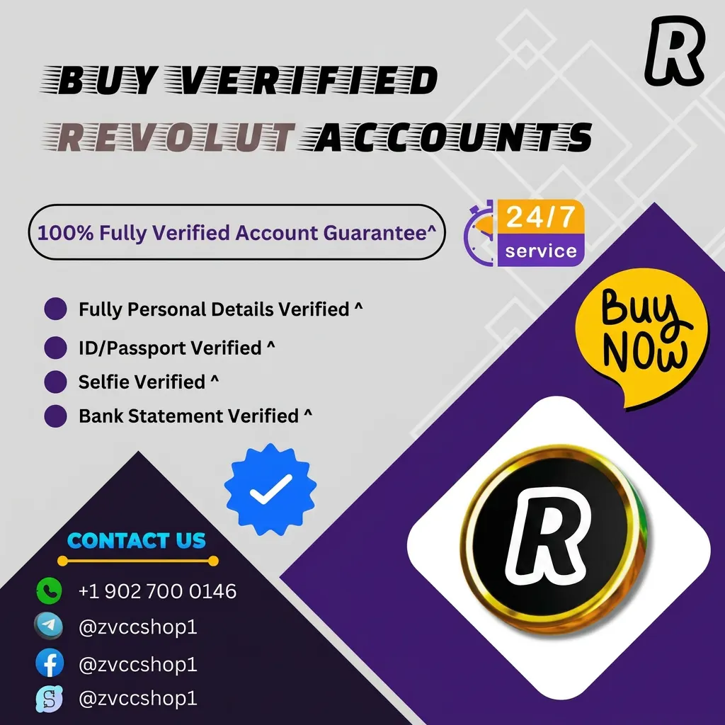 USA Revolut verified account — verified digital account for sale at USA Mart