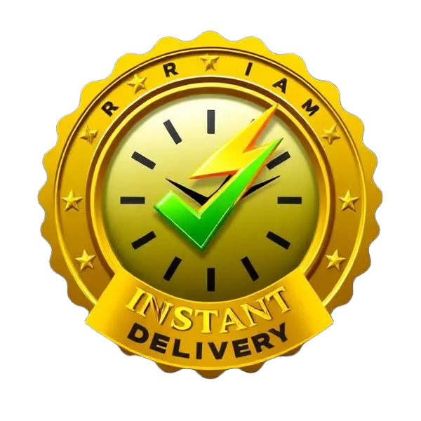 Instant delivery after purchase